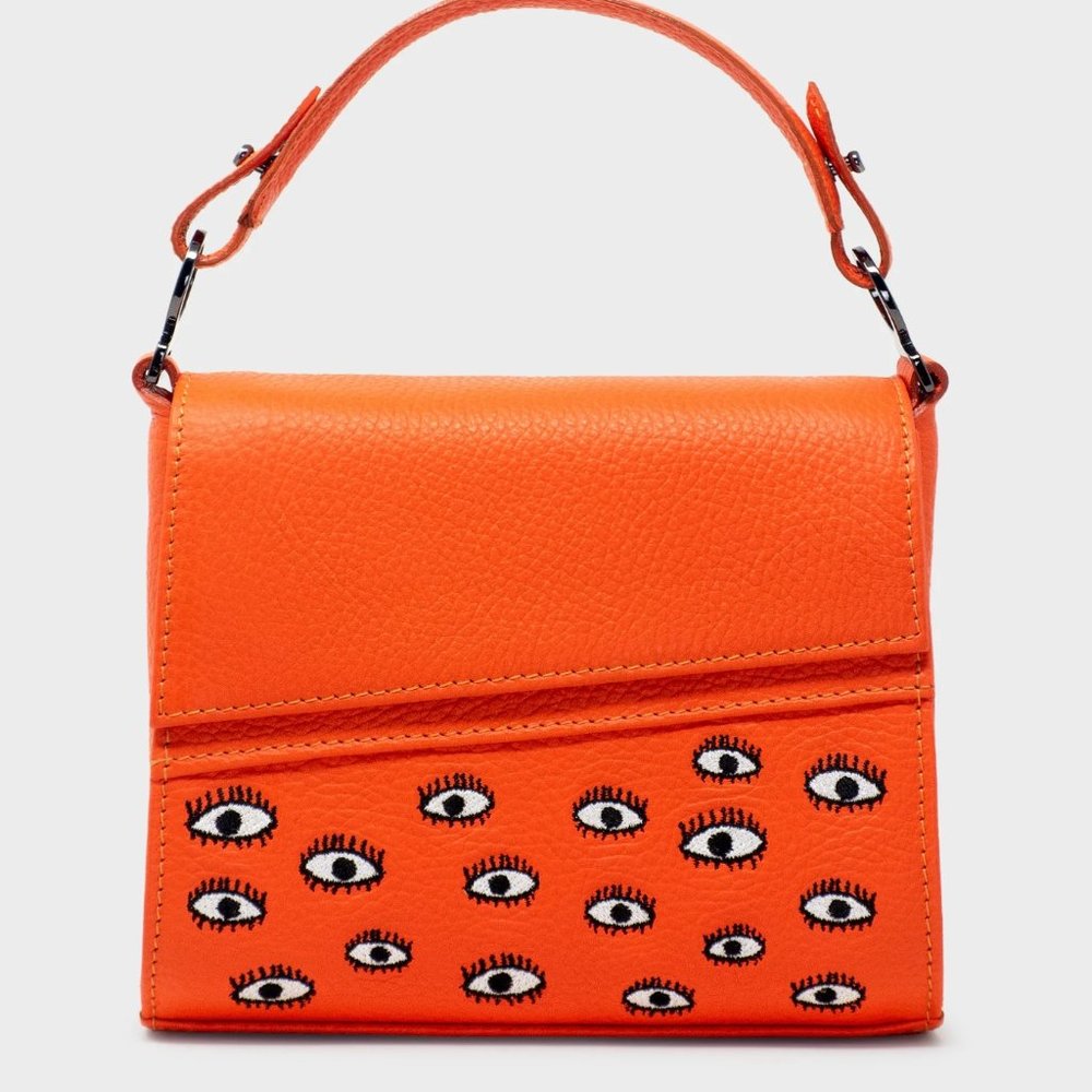 Anastasio Crossbody Handbag - Micro (Orange) - Min & Mon